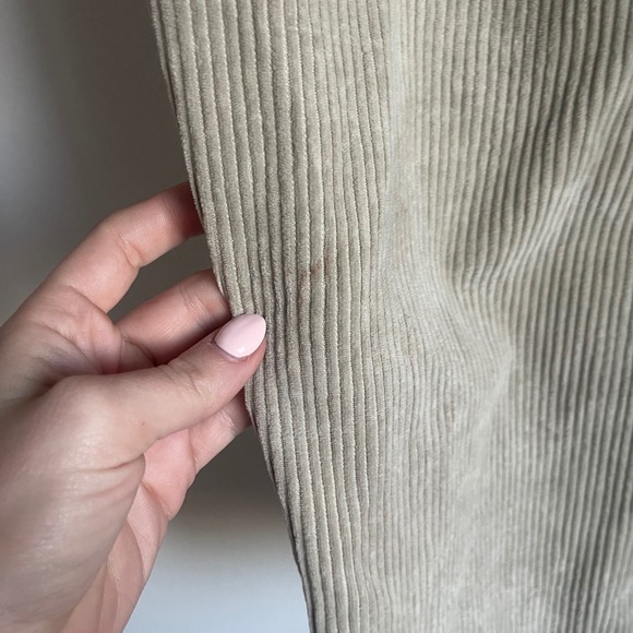 Burberry Beige Corduroy Cotton Trouser Pants Size - Picture 13 of 16